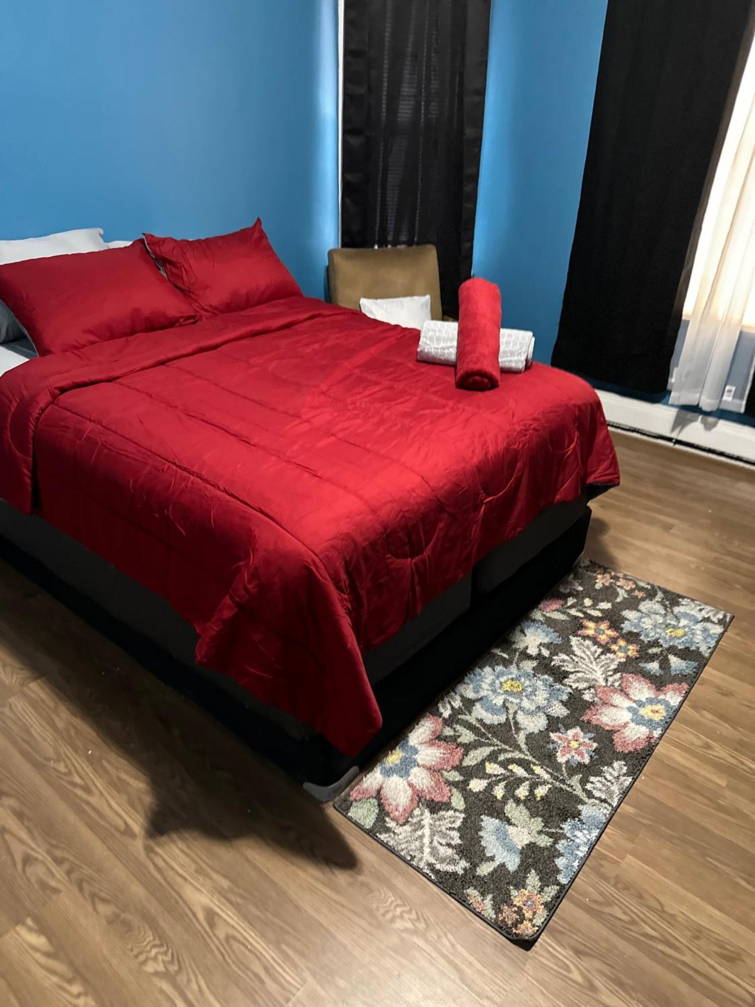 Fidelia Garnet Room, Queen Bed Minutes From Newark Liberty International Airport And Newark Penn Station Exteriör bild
